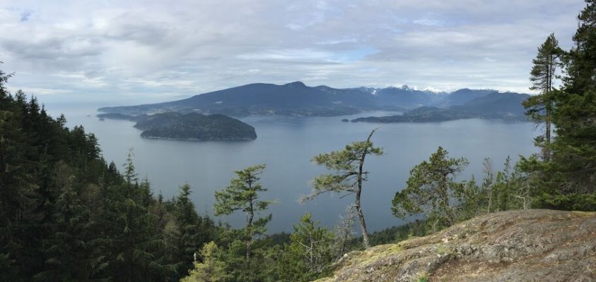 Hiking Bowen Island